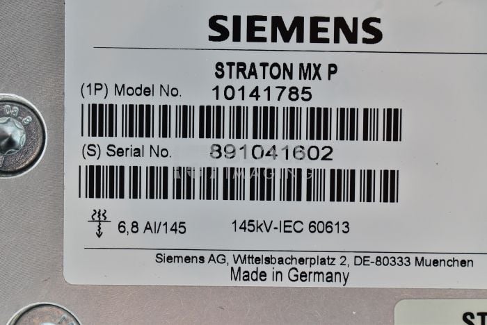10141785 Straton MX P46 X-ray Tube for Siemens CT | Block Imaging